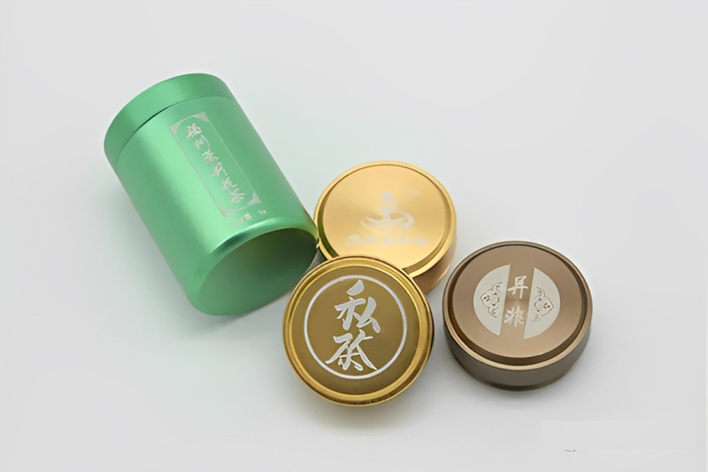 茶葉盒金屬打標(biāo)樣品